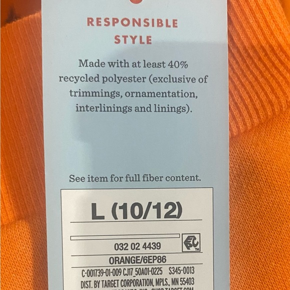 Kids Orange & Black Halloween Jackets by Cat & Jack from Target. - Picture 6 of 7